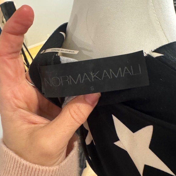 Norma Kamali V Neck Rectangle Gown SMall - Picture 6 of 6